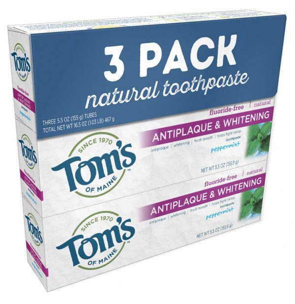Tom's of Maine Natural Tooth Paste, 3 pk.