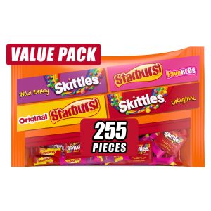 Starburst and Skittles Fun Size Variety Mix, 255 ct.