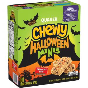 Quaker Chewy Mini Halloween Granola Bars, 60 ct.
