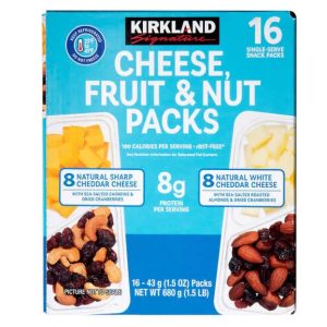 Kirkland Signature Cheese Fruit & Nut Snacks 16/1.5 oz