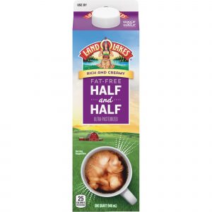 Land O'Lakes Fat Free 1/2 & 1/2 Creamer, 32 oz.