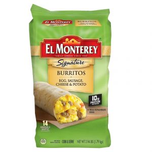 El Monterey Signature Breakfast Burrito, 14 ct.
