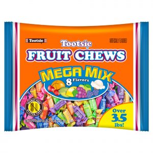 Tootsie Fruit Chews Mega Mix, 3.5 lbs.