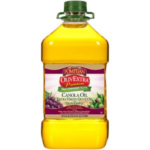 Pompeian Medium Blend Extra Virgin Olive Oil, 101 fl. Oz.
