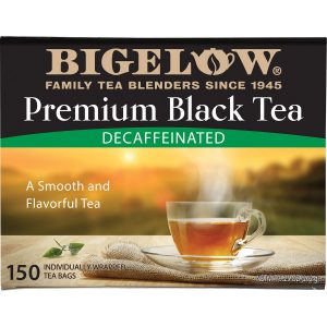Bigelow Decaffeinated Premium Black Tea, 150 ct.