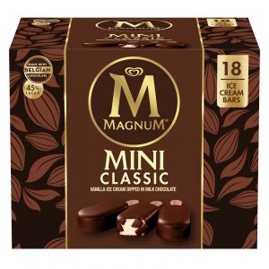 Magnum Mini Classics Ice Cream, 18 ct.