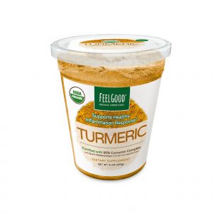 Feel Good Organic Fortified Turmeric Powder, 16 oz.