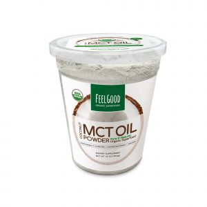 Feel Good Organic Coconut MCT Oil Powder, 16 oz.