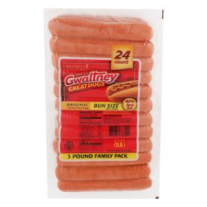 Gwaltney Bun-length Chicken Hot Dogs, 24 ct.