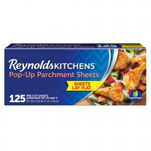 Reynolds Kitchens Pop-Up Parchment Paper Sheets, 125 ct.