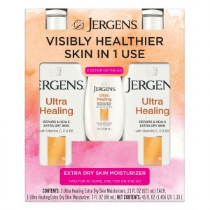 Jergens Ultra Healing Lotion with Bonus Bottle, 3 ct.