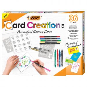 BIC Card Creation Kit Personalized Greeting Cards