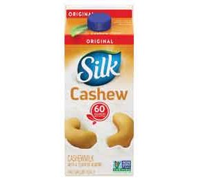 Silk Original Cashew Milk with a touch of Almond, Half Gallon