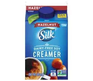 Silk Soy Hazelnut Creamer, 1-Pint