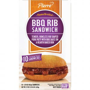 Pierre BBQ Rib Sandwich, 10 ct.
