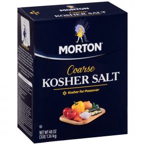 Morton Coarse Kosher Salt, 3 lbs.