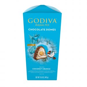 Godiva Chocolate Coconut Domes Flowerbox