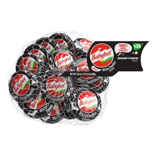 Babybel Mini White Cheddar Snack Cheese, 28 ct.