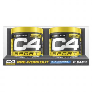 C4 Sport Blue Raspberry, Twin Pack