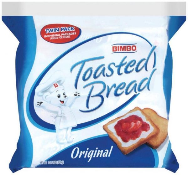 Bimbo Pan Tostado, 2 pk./15 oz.