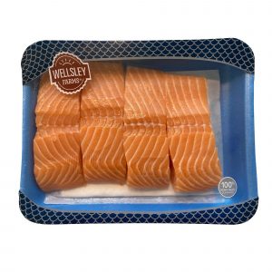 Wellsley Farms Fresh Atlantic Salmon Fillets, 1.5 lbs.