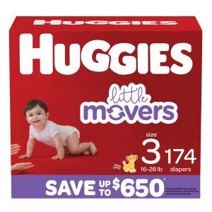 Huggies Little Movers Baby Diapers