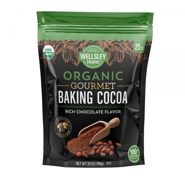 Wellsley Farms Organic Gourmet Baking Cocoa