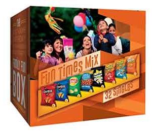 Frito-Lay Fun Times Mix Variety Pack, 32 Count