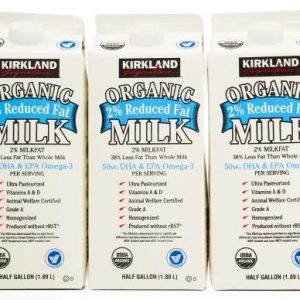 Kirkland Signature Organic 2% Lowfat Milk 3/64 oz