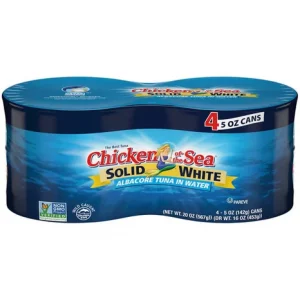 Chicken of the Sea Solid White Albacore Tuna in Water 4-5oz cans