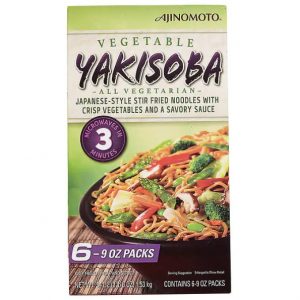 Yakisoba Noodles w/ Vegetables 6/9 oz