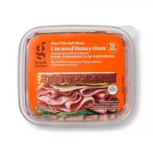 Uncured Honey Ham Ultra-Thin Deli Slices - 9oz - Good & Gather