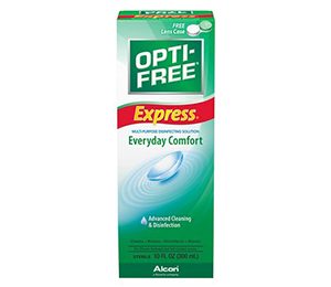 Opti-Free Express Lasting Comfort Contact Lens Solution