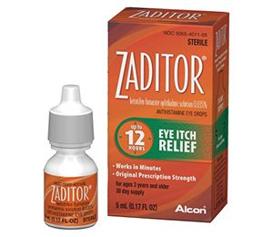 Zaditor Eye Itch Relief Antihistamine Eye Drops 5 ml