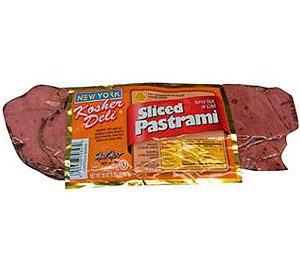 NY Deli Kosher Sliced Pastrami 20 OZ