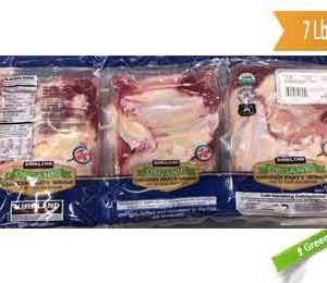 Kirkland Signature Organic Chicken Party Wings. 1st and 2nd Sections. 3 Pack, 7 Lbs