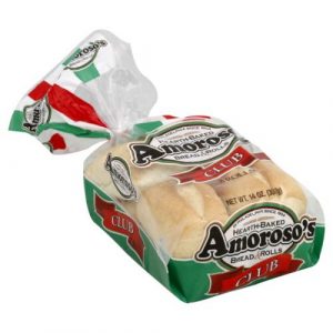 Amoroso's Club Rolls, 8 pk.