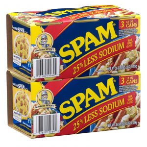 Hormel Spam with 25% Less Sodium, 6 pk./12 oz.