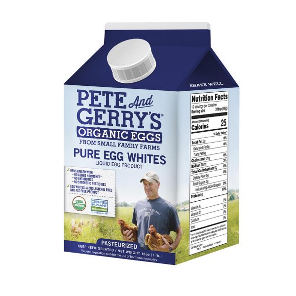 Pete and Gerry's Organic Liquid Egg Whites,2 pk./16 oz.