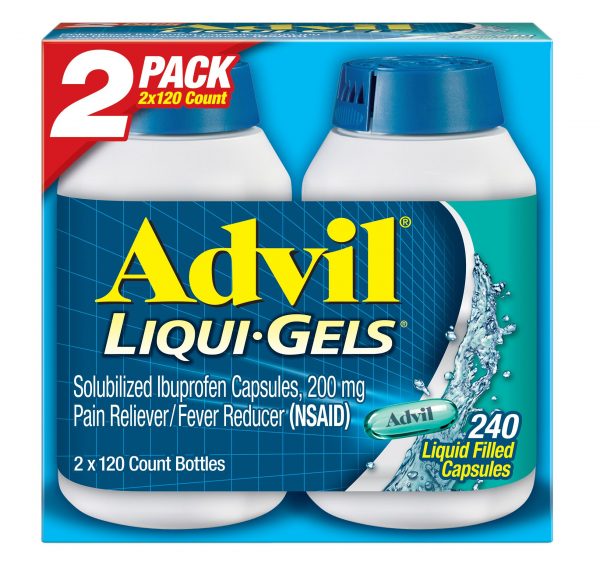 Advil Liqui-Gels, 2 pk./120 ct.