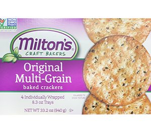Milton's Craft Bakers Original Multi-Grain Baked Crackers. 33.2 OZ.