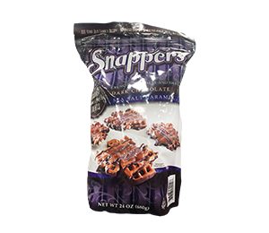 Snappers Pretzels Dark Chocolate Caramel 24 OZ