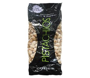 Wonderful Salt & Pepper Pistachios 48 OZ