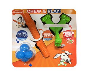 Nylabone Dog Toy Interactive 3 Pack.