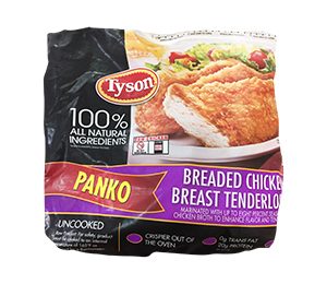 Tyson Foods Chicken Tenders Panko-Breaded 5 LB