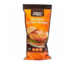 Trident Seafoods Salmon Burgers 4 OZ - 12 Pack
