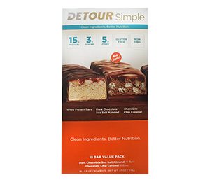 Detour Simple Bars Value Pack. 18 CT