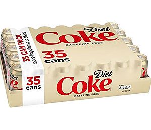 Coca Cola Caffeine Free Diet Coke 12 oz cans - 36 Pack