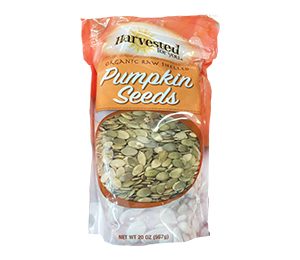 Harvested for You Organic Pumpkin Seeds 20 OZ.