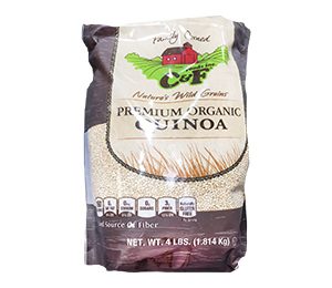 C & F Foods Premium Organic Quinoa 4 LBS.